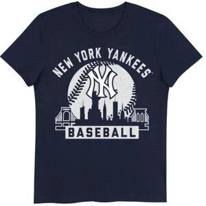 MLB New York Yankees Girls Crew Neck T Shirt XL 14-16